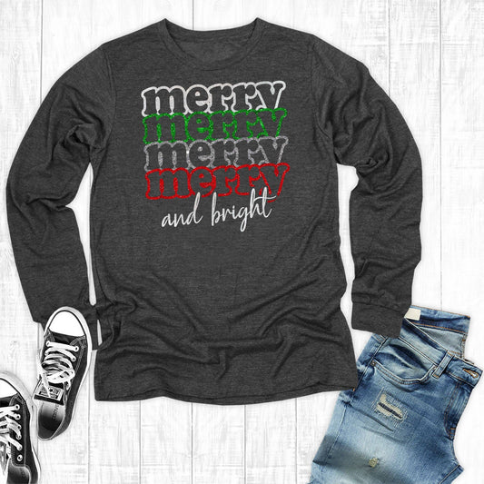 Merry Merry Merry Long Sleeve: L