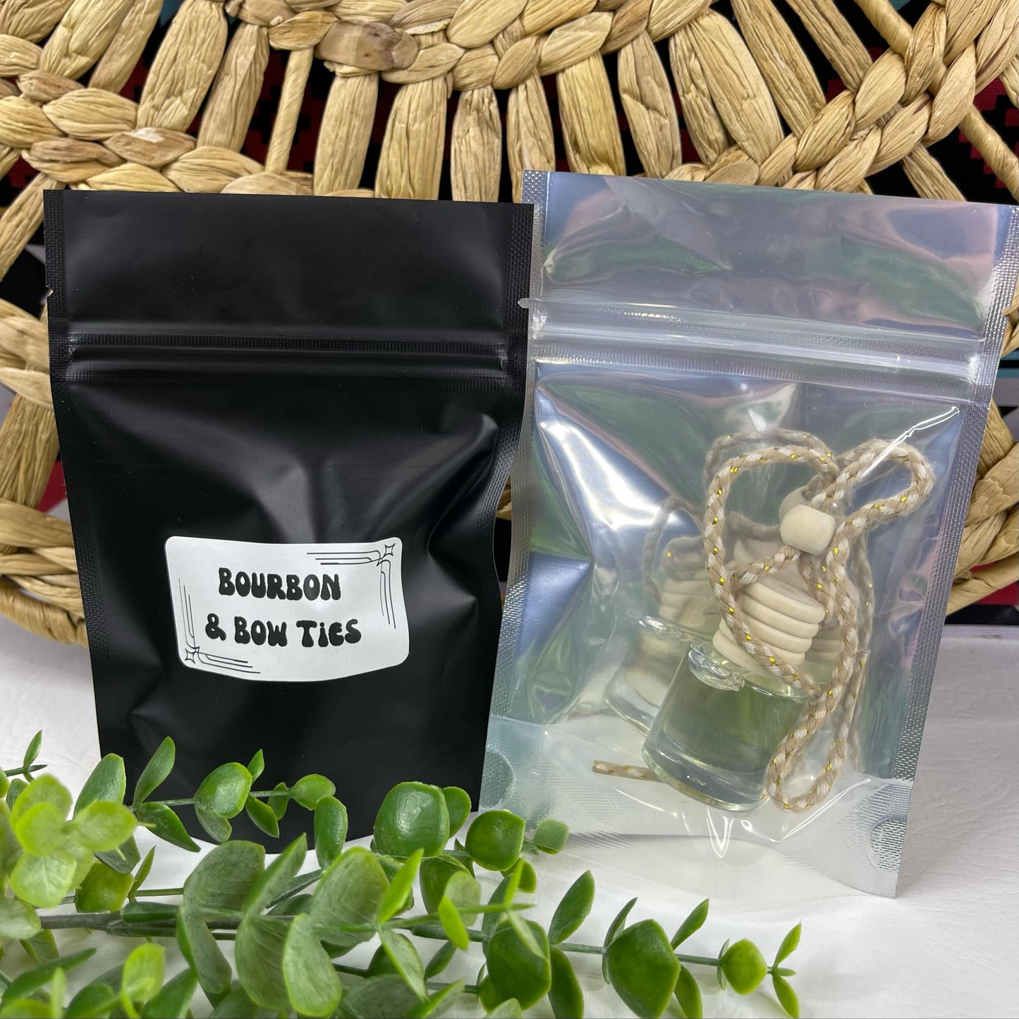 Bourbon & Bow Ties Car Scent Diffuser: Bourbon & Bow Ties
