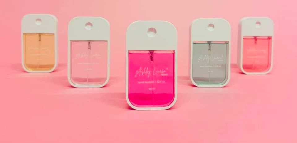 RTS Vanilla Hand Sanitizer Spray: Packaged Sanitizer