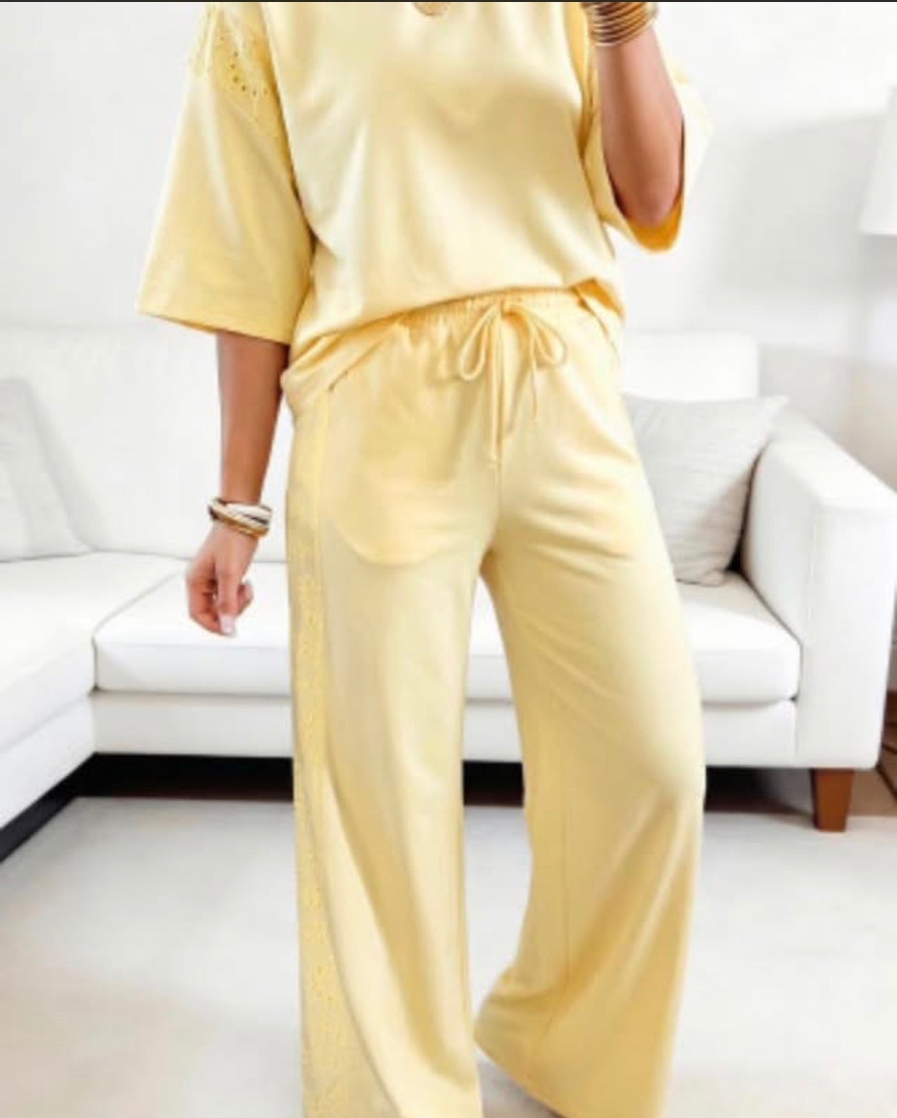 Yellow cream