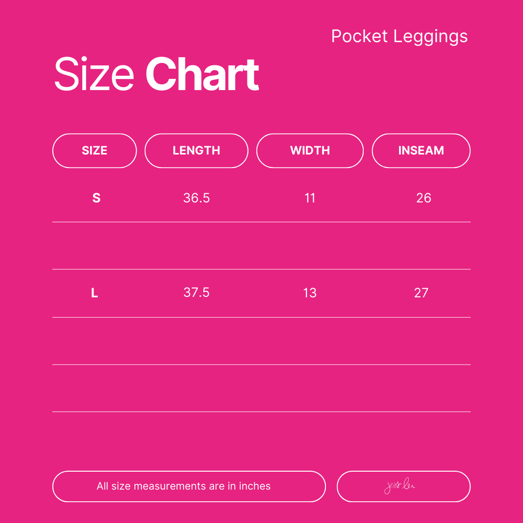 Everywhere Pocket Leggings: Black