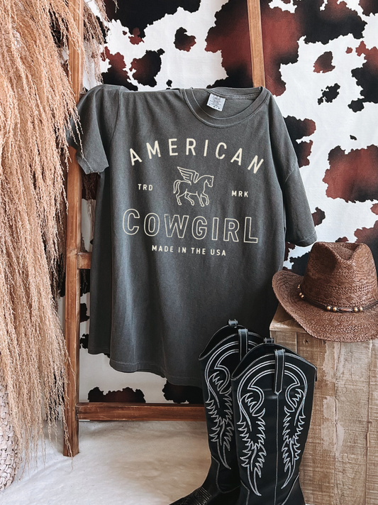 American Cowgirl | Western | Country | CC Graphic Tee