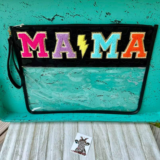 EXTRA LARGE PVC Bag W/ LETTERS: MAMA