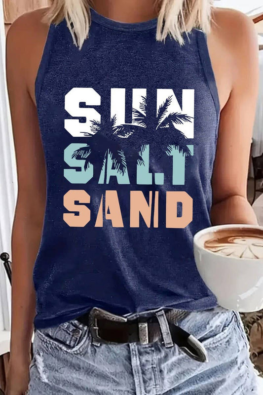Sun salt sand