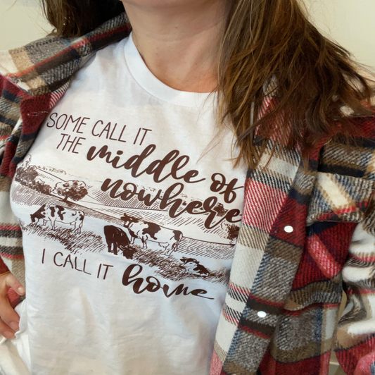 Middle of Nowhere Tee: X-Large