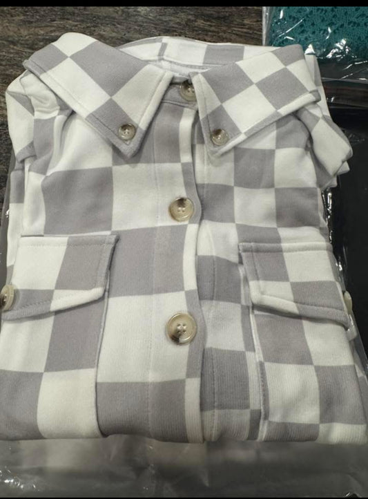 Gray checkerboard