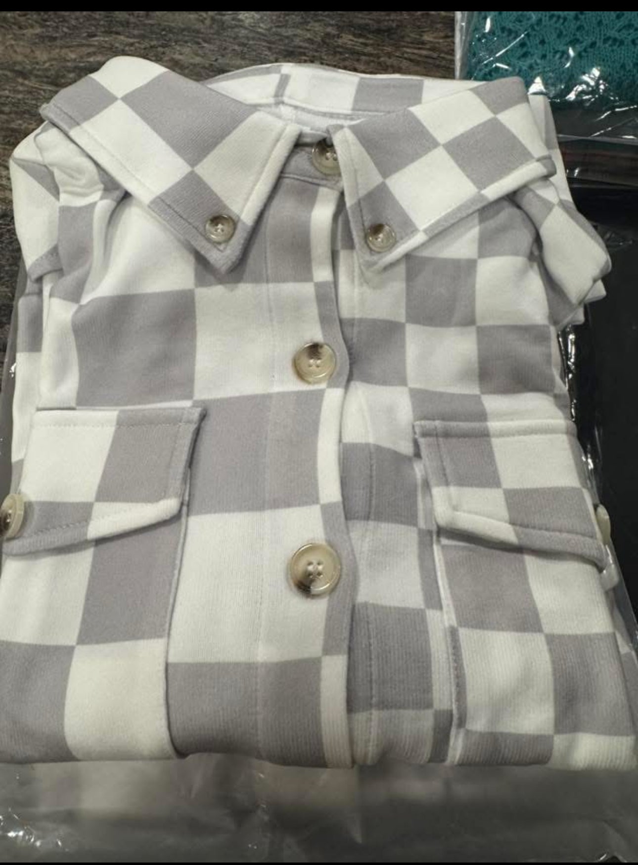 Gray checkerboard