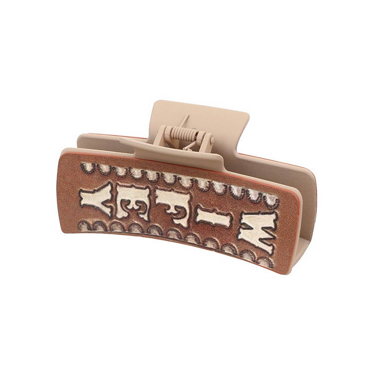 Cowboy Style PU Leather Hair Claw