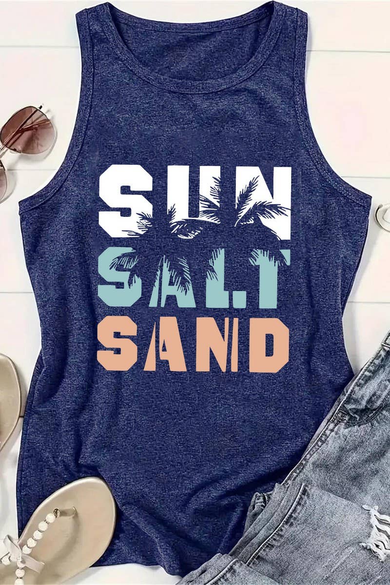 Sun salt sand
