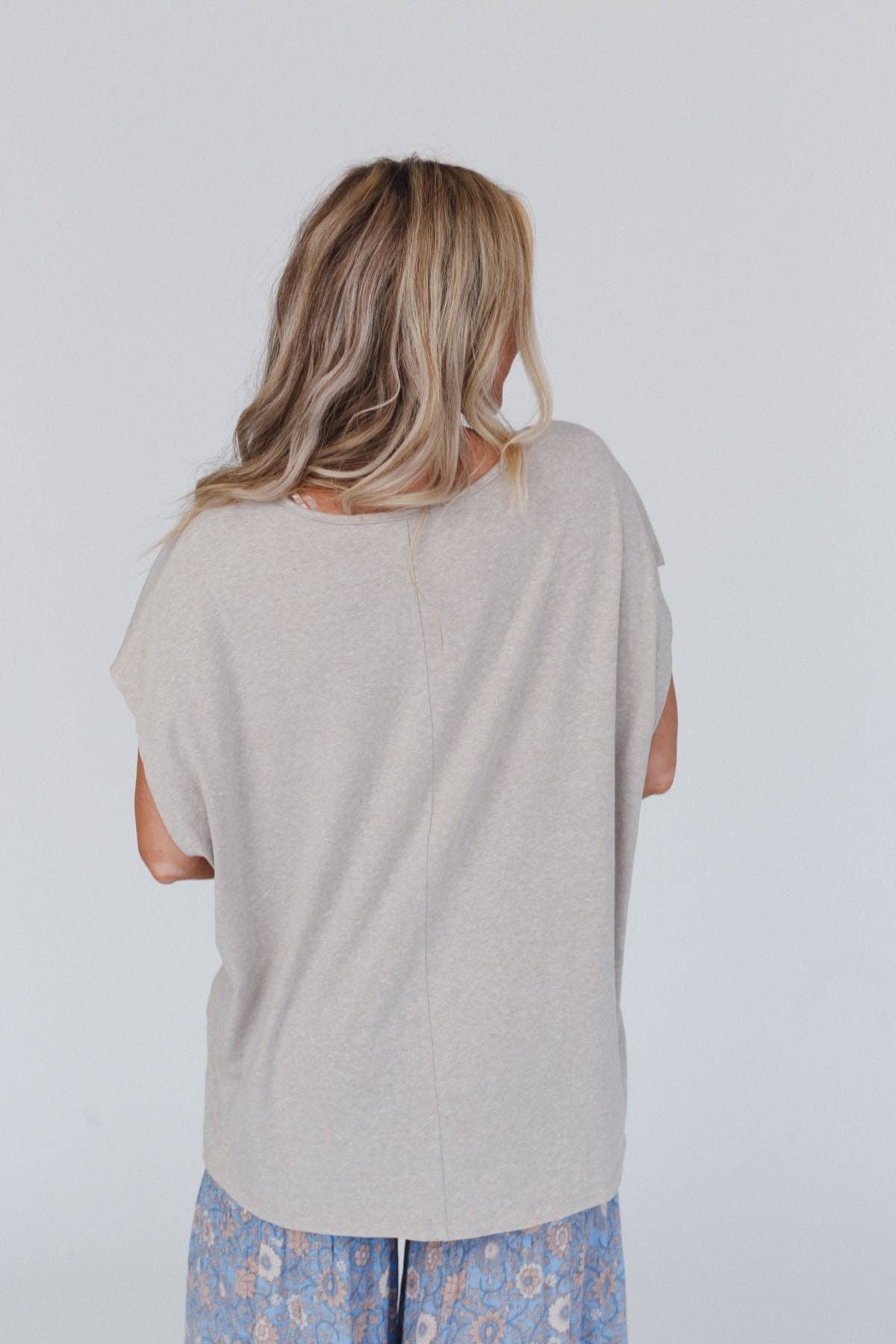 Camden Lace V Neck Top - Came
