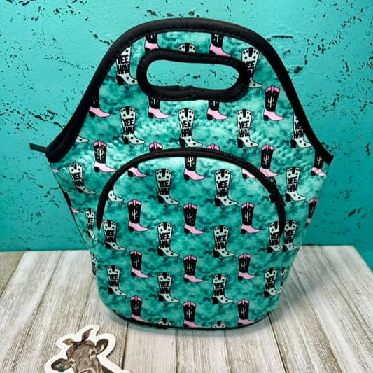 Neoprene Lunch Bags-Trendy: YEEHAW