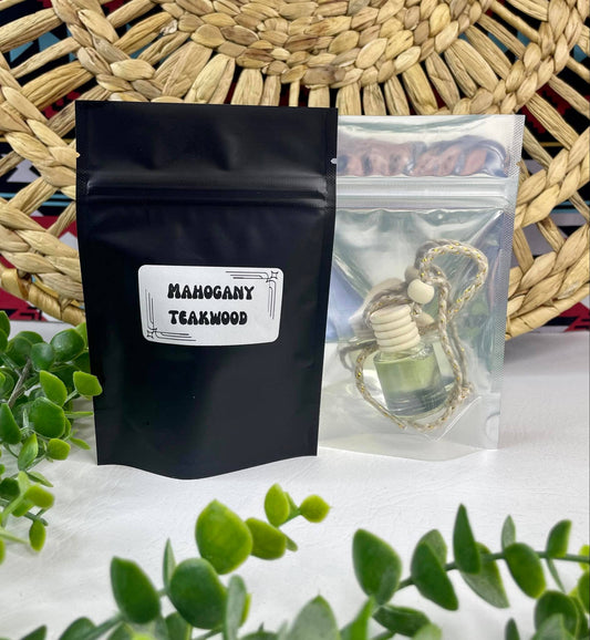 Mahogany Teakwood Car Scent Diffuser: Mahogany Teakwood