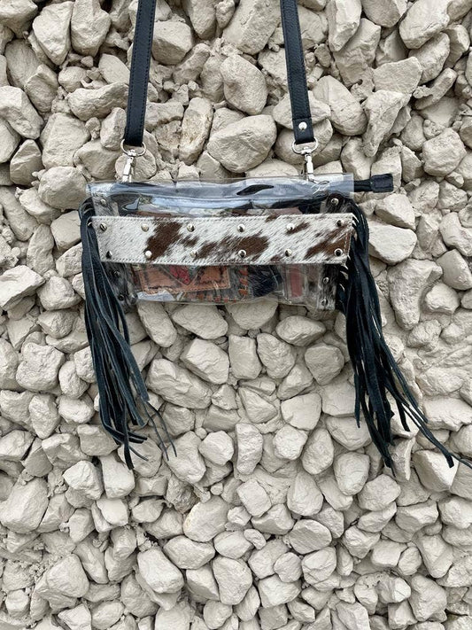 Tooled clear Stadium Crossbody
